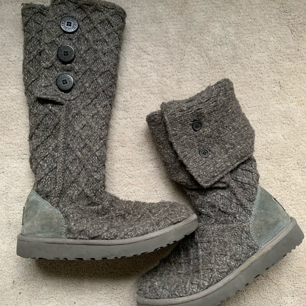 Lattice Cardi UGGpure Knit Boot